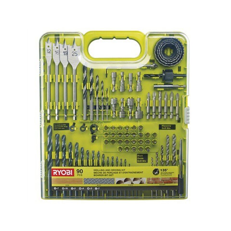Ryobi RAKDD90 Set Vidalama/Delme Uçları 5132004665