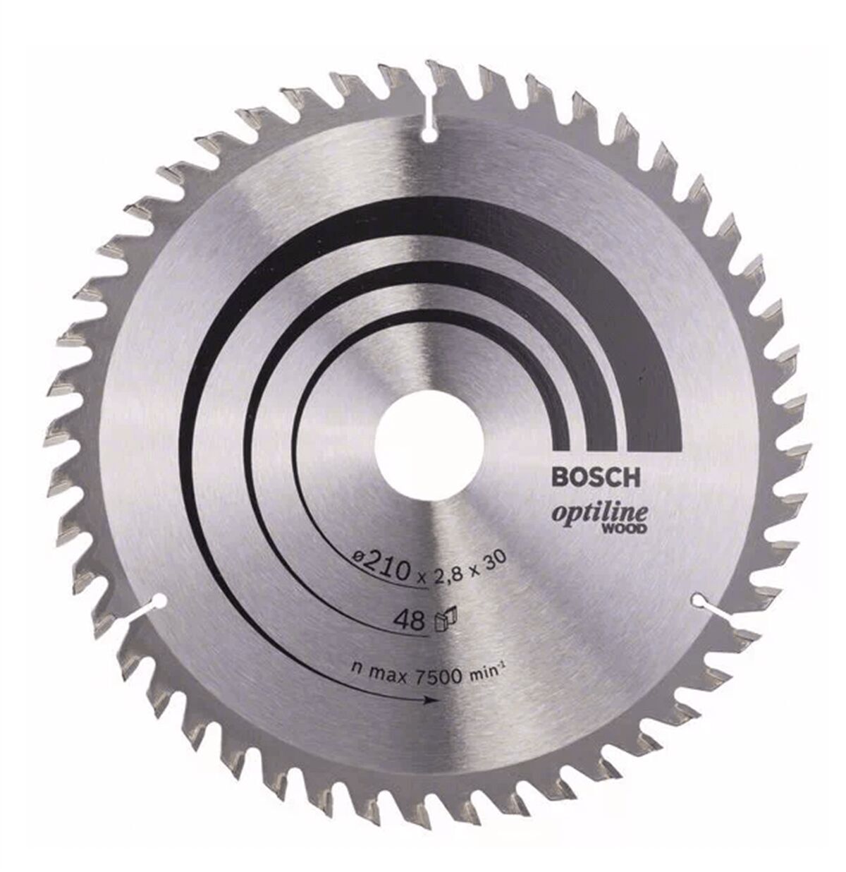 Bosch Daire Testere Bıçağı Optiline Wood 210x2,8x30 Mm 48 Diş 2608640623