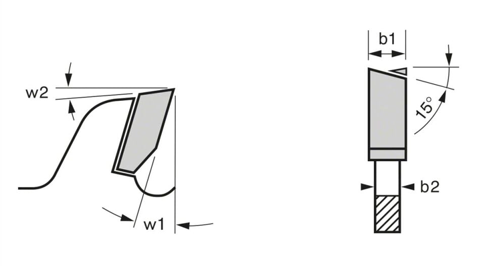 Bosch Daire Testere Bıçağı 300x 2,5/1,8x30mm 100 Diş