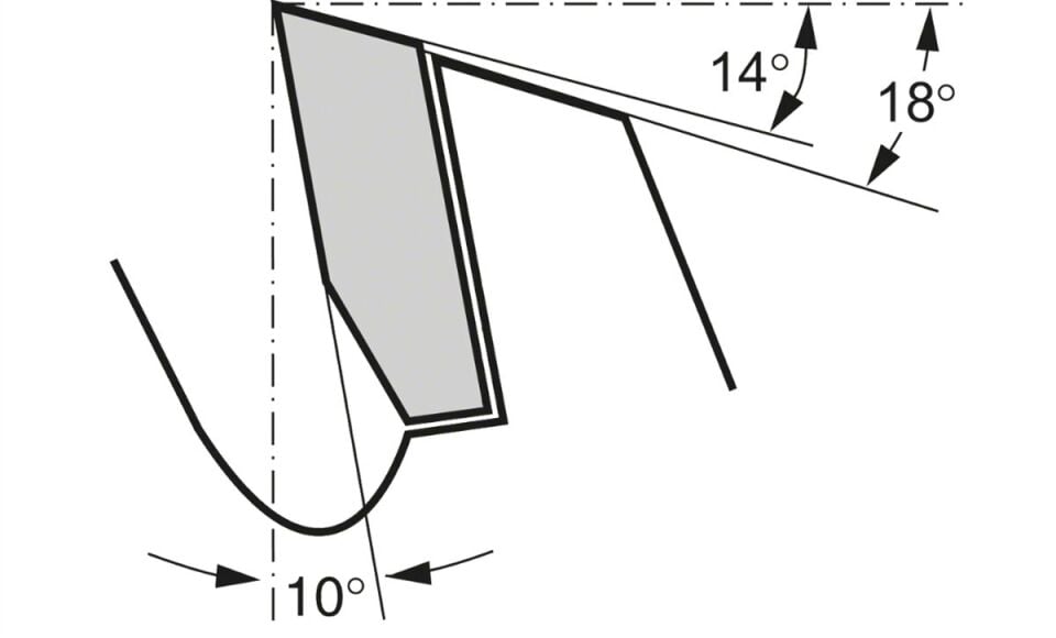 Bosch Daire Testere Bıçağı Optiline Wood 254x2,0x30 mm 60 Diş 2608640436