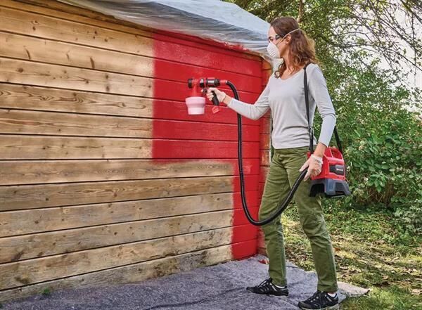 Einhell TE-SY 18/90 Lİ Solo Akülü Sprey Boya Tabanca Sistemi 4260040