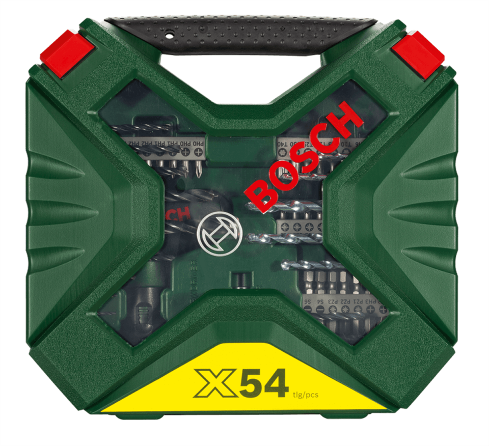 Bosch X-Line Delme Ve Vidalama Ucu Seti 54 Parça 2 607 010 610