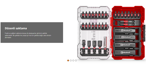 Einhell M-Case Bits Ve Lokma Uç Set 35 Parça 109230