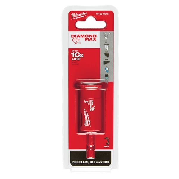 Milwaukee Diamond Plus Elmas Matkap Ucu Panç 20 mm 3/4 49560515