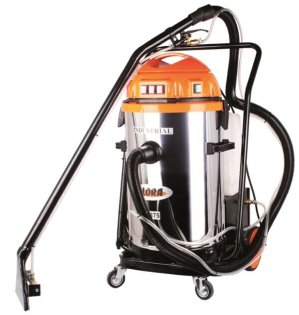 FLORA EX375 3 Motor Sanayi Tipi Halı ve Koltuk Yıkama Süpürgesi 75 Lt.