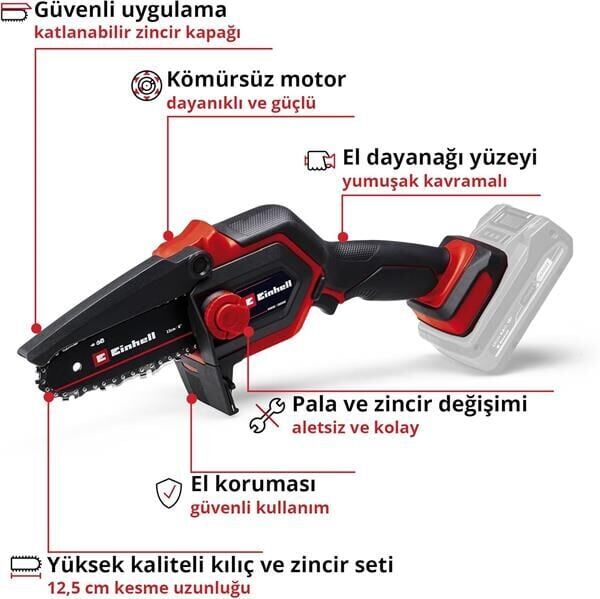 Einhell GE-PS 18/15 Lİ BL Solo Dal Budama Testeresi 4600040