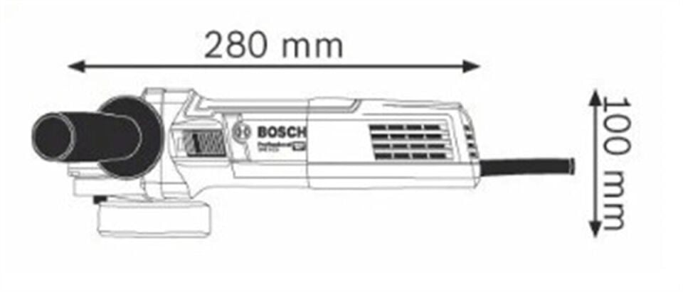 Bosch GWS 9-115 Professional Taşlama Makinesi