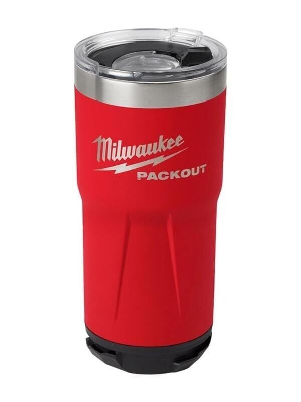 Milwaukee Packout Termos Matara Bardak 591 ML Kırmızı 4932479074