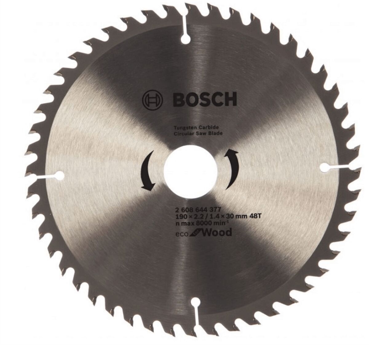 Bosch Daire Testere Bıçağı Optiline Eco For Wood 190x30 Mm 48 Diş 2608644628