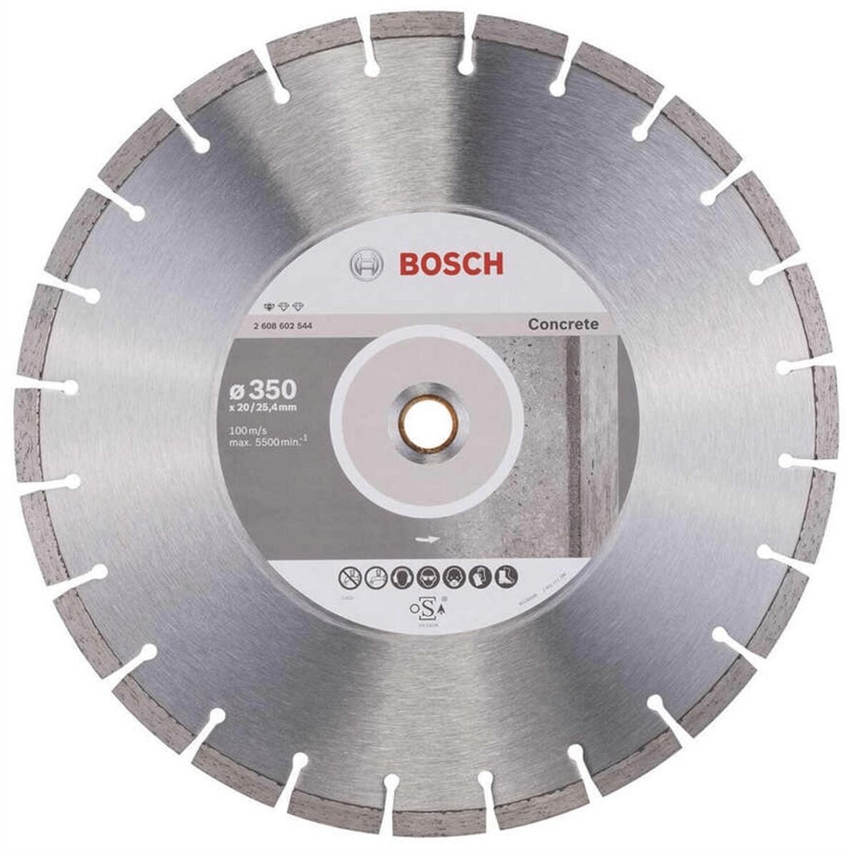 Bosch Standard Seri Beton İçin Elmas Kesme Diski 350 Mm