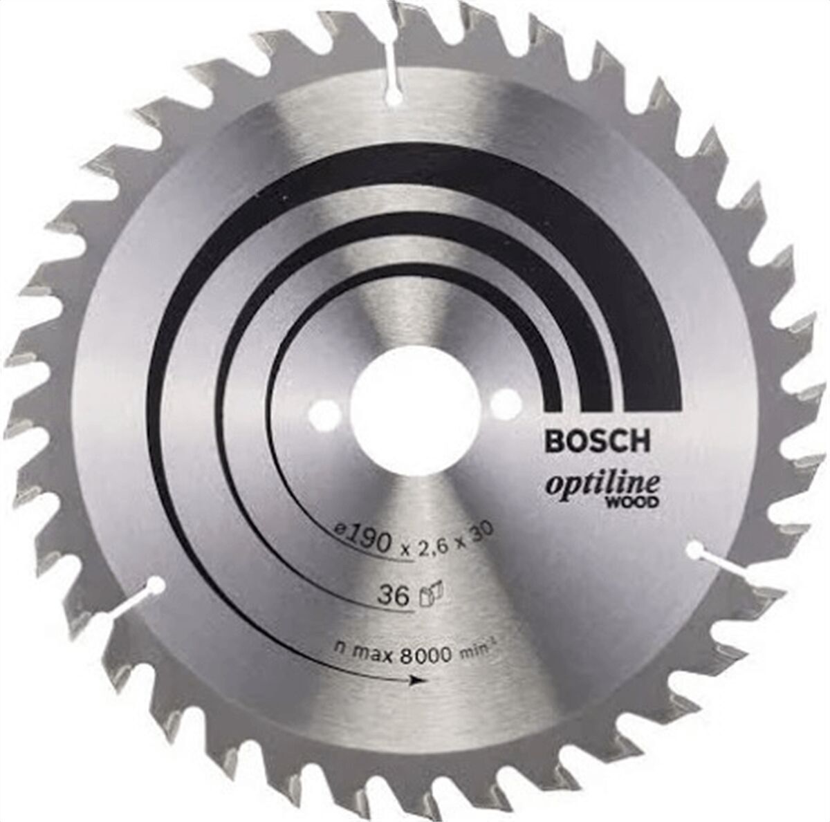 Bosch Daire Testere Bıçağı Optiline Wood 254x30 mm 40 Diş 2608640438