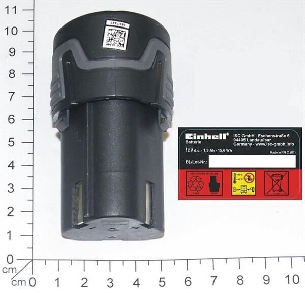 Einhell Akü 12V 1.3 AH 4511356