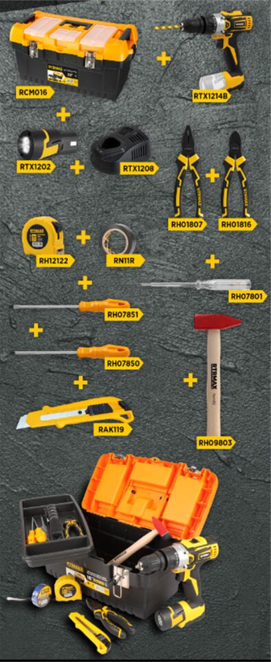 Rtrmax Takım Çantası Usta Seti 13 Parça
