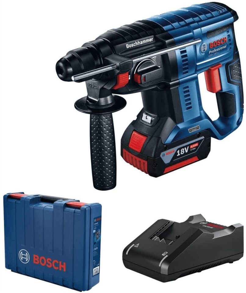 Bosch Professional GBH 180-LI 4 Ah Çift Akülü Kırıcı Delici