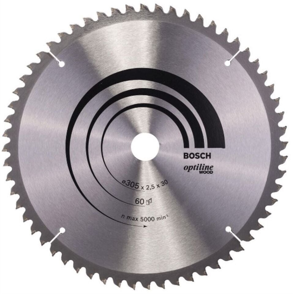 Bosch Daire Testere Bıçağı Optiline Wood 305x30 mm 60 Diş 2608640441