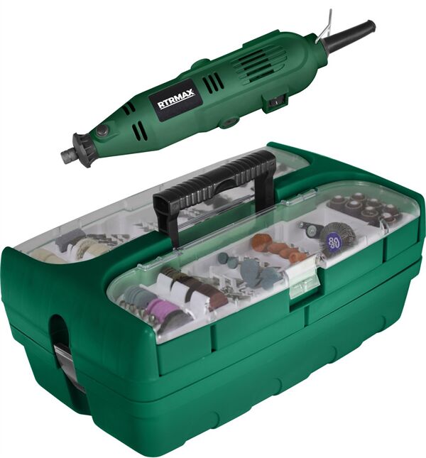 Rtrmax Rtm135 Mini Taşlama ve Gravür Seti 187 Parça