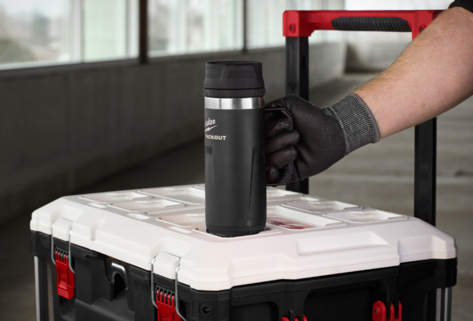 Milwaukee Packout Termos Bardak 532 ML Siyah 4932493472