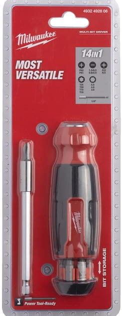 Milwaukee Cırcırlı Topaç Tornavida 14 IN 1 4932480582