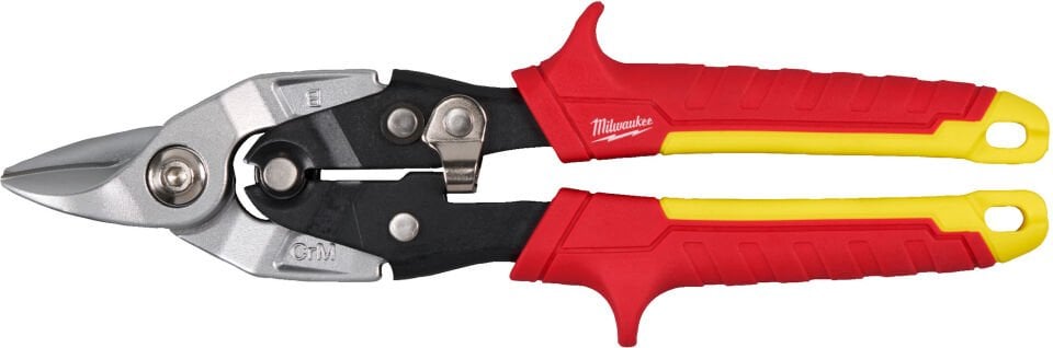 Milwaukee Kaportacı Makası Düz Kısa 210 mm 4932499010