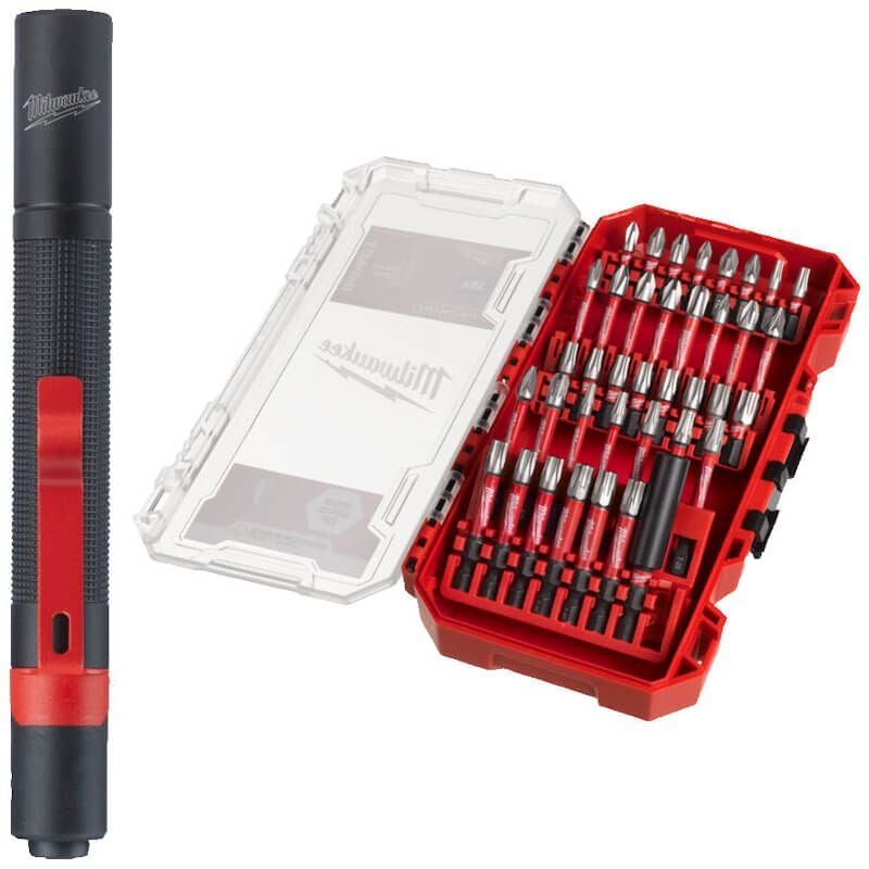 Milwaukee Bits Uç Set 39 Parça Led Fener 4932860932