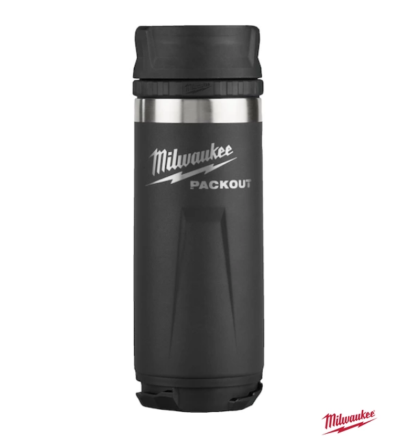 Milwaukee Packout Termos Bardak 532 ML Siyah 4932493474