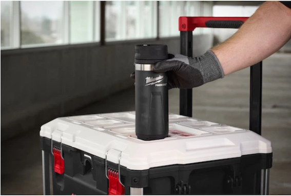 Milwaukee Packout Termos Bardak 532 ML Siyah 4932493474