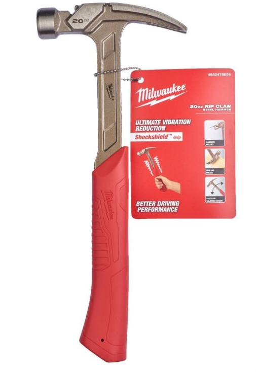 Milwaukee Kavisli Çekiç 570 GR 4932478654