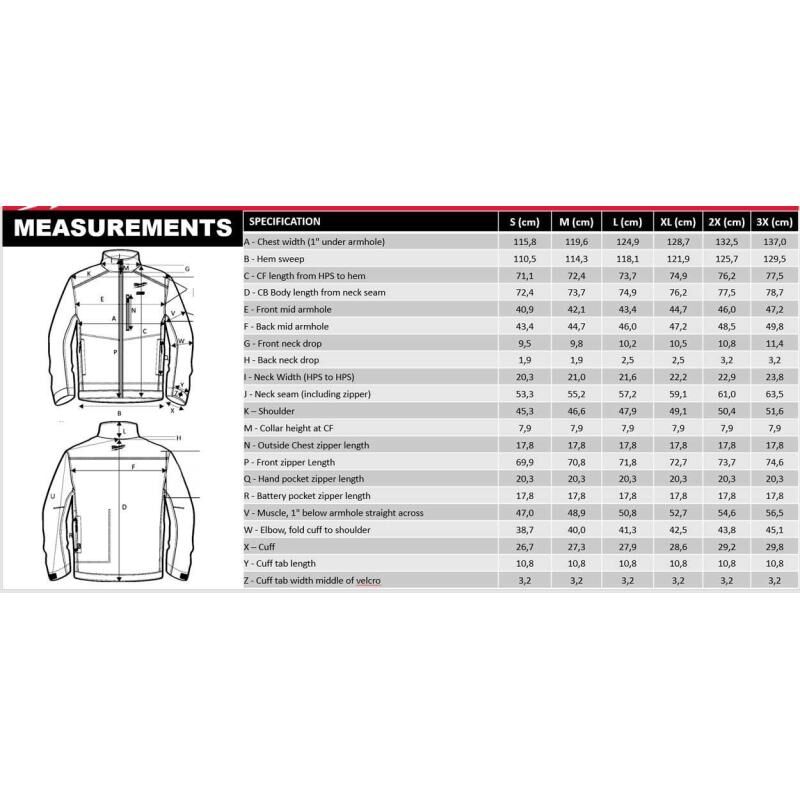 Milwaukee M12 HPJbl2-0 XL Isıtıcılı Puffer Mont Siyah 4932480074