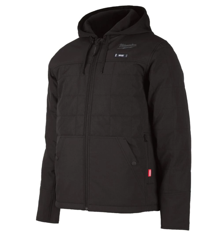 Milwaukee  M12 HPJbl2-0 L Isıtıcılı Puffer Mont Siyah 4932480073