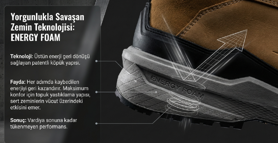 Milwaukee Flextred Ayakkabı S3S 1M171311 Esd 45 NO 4932493749