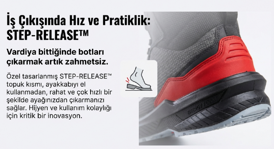 Milwaukee Flextred Ayakkabı S1PS 1M110133 Esd 4932493710