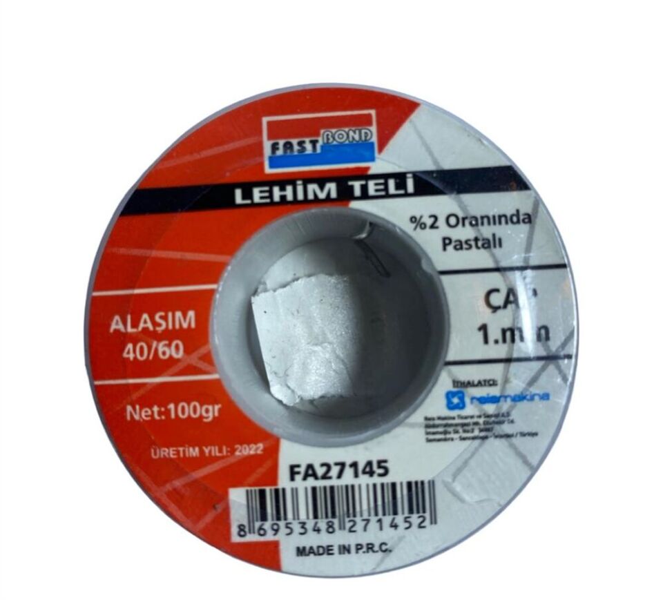 Fastbond Lehim Teli 1 Mm 100gr Fa27145