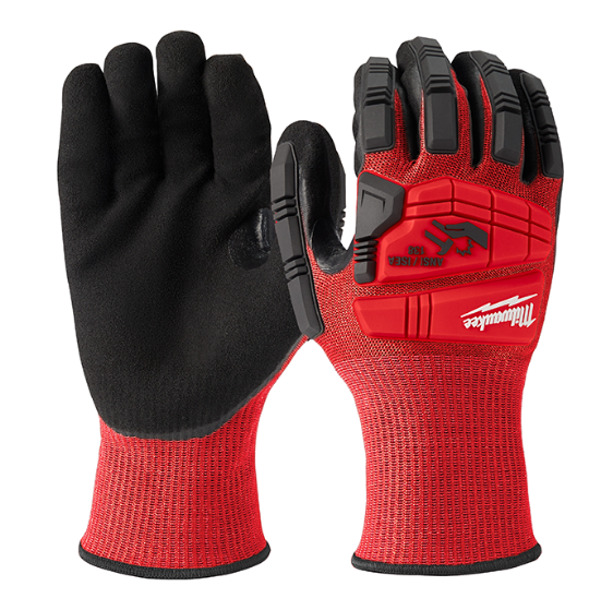 Milwaukee Darbeye ve Kesilmeye Dayanıklı Eldiven 3.Seviye 10/XL 4932498532