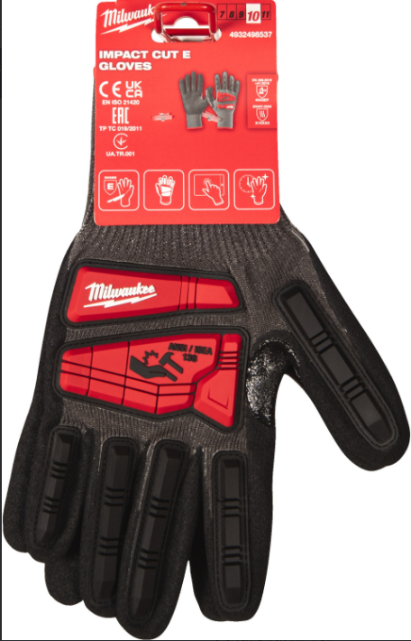 Milwaukee Darbeye ve Kesilmeye Dayanıklı Eldiven 5.Seviye 11/XXL 4932498538