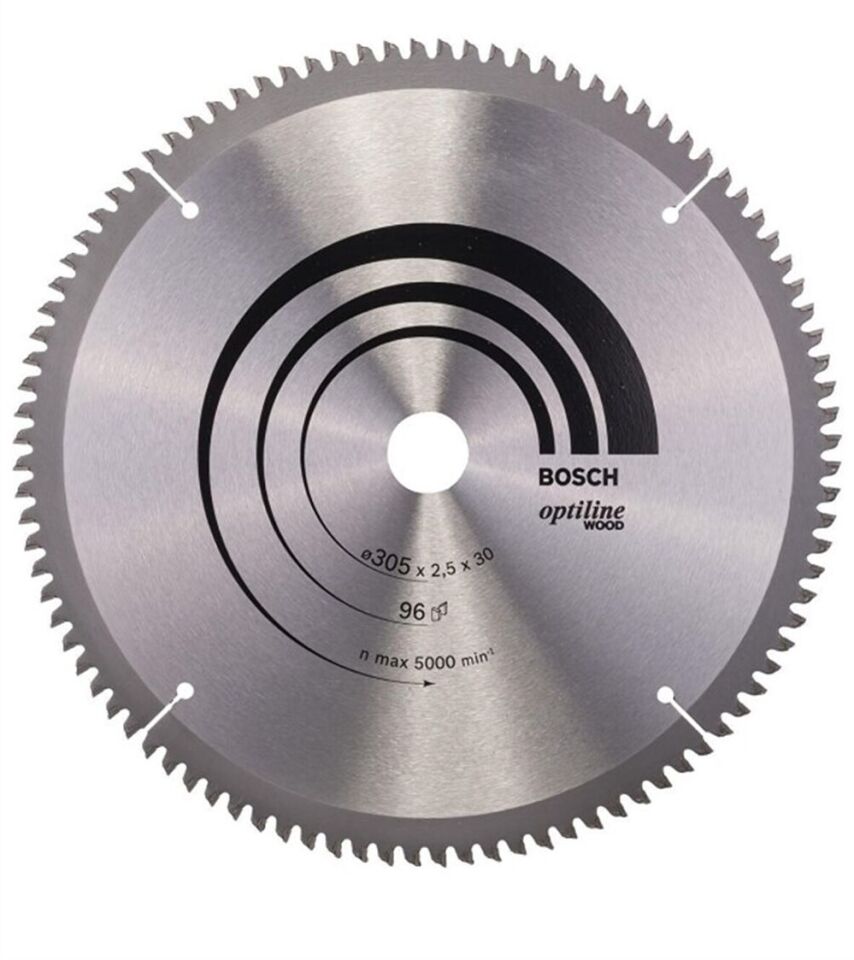 Bosch Optiline Ahşap Daire Testere Bıçağı 305x30 mm (96 Diş)