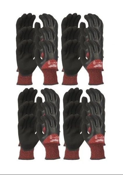 Milwaukee 3.Derece Kesik Korumalı Nitril Eldiven 10/XL PK(12) 4932479014