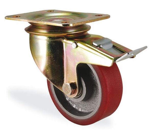 Kama Ağır Hizmet Döküm Frenli Teker 80x30