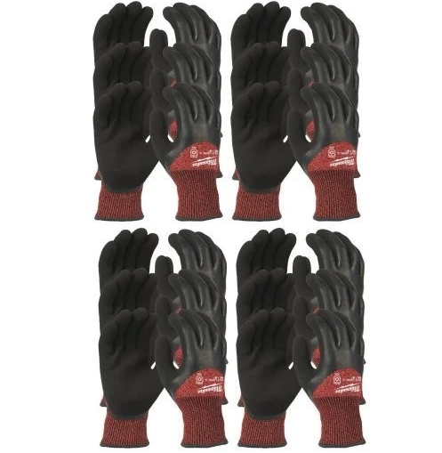 Milwaukee 3.Derece Kesik Korumalı Nitril Eldiven 9/L PK(12) 4932479013