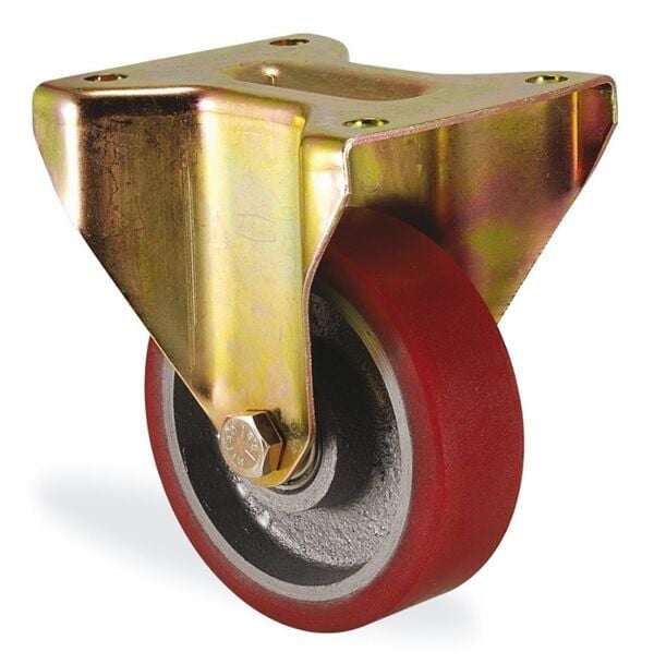 Kama Ağır Hizmet Döküm Sabit Teker 100x35 4107