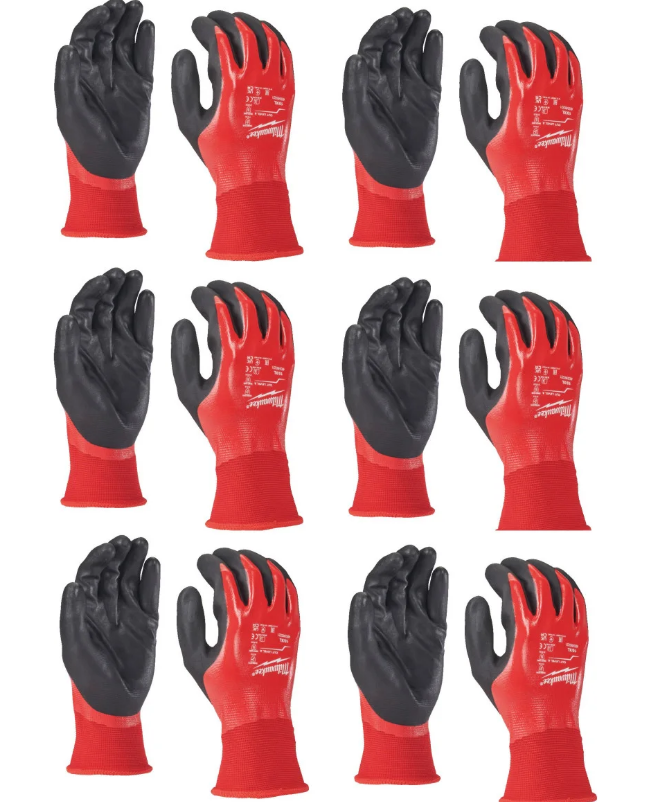 Milwaukee Sıvı ve Yağ 1.Derece Kesik Korumalı Eldiven 10/XL PK(12) 4932493226