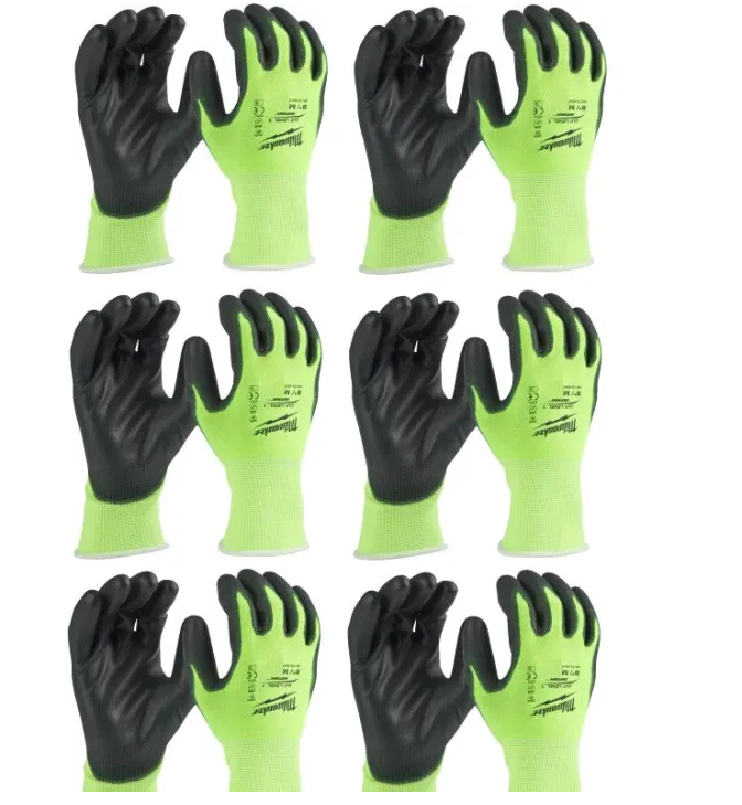 Milwaukee 1.Derece Kesik Korumalı Eldiven 10/XL PK(12) 4932492916