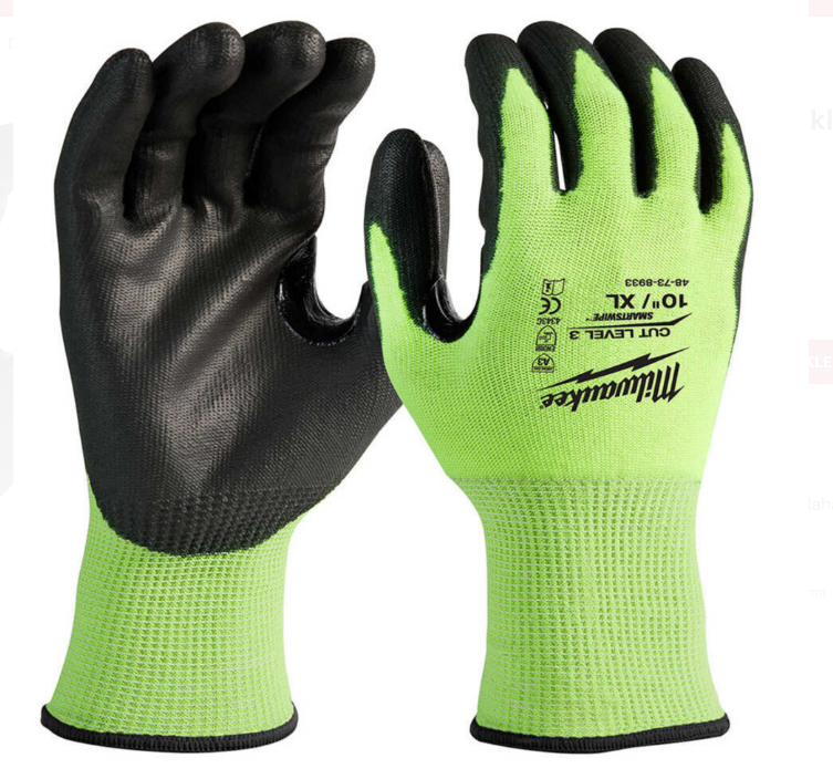 Milwaukee 3.Derece Kesik Korumalı Nitril Eldiven 10/XL PK(12) 4932479022