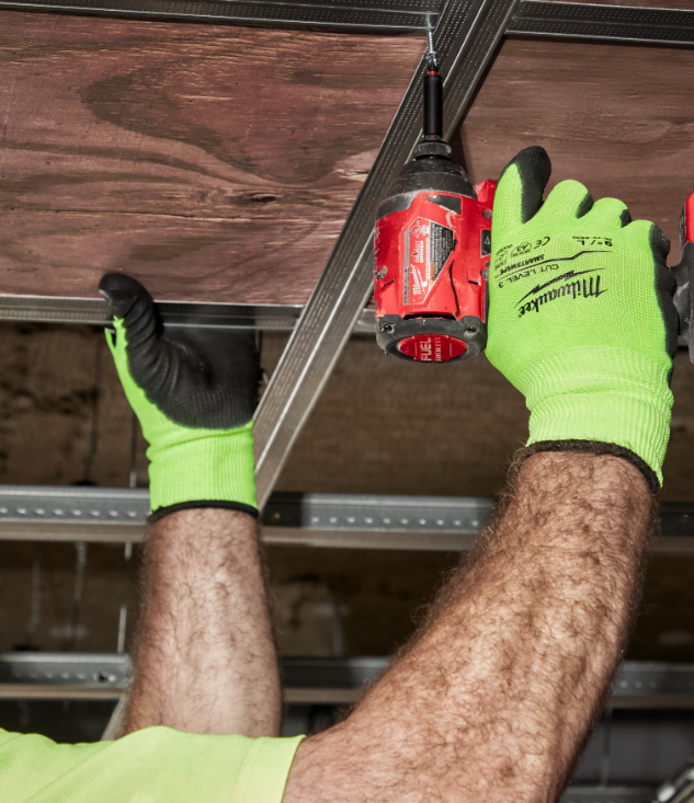 Milwaukee 3.Derece Kesik Korumalı Nitril Eldiven 9/L PK(12) 4932479021