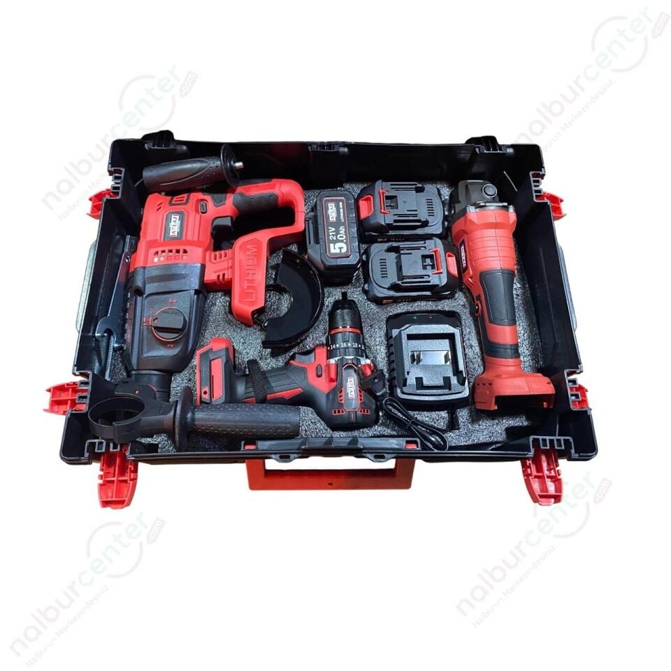 Attlas ATB-21 3\'lü Kömürsüz Motor Kombo Set A0104170