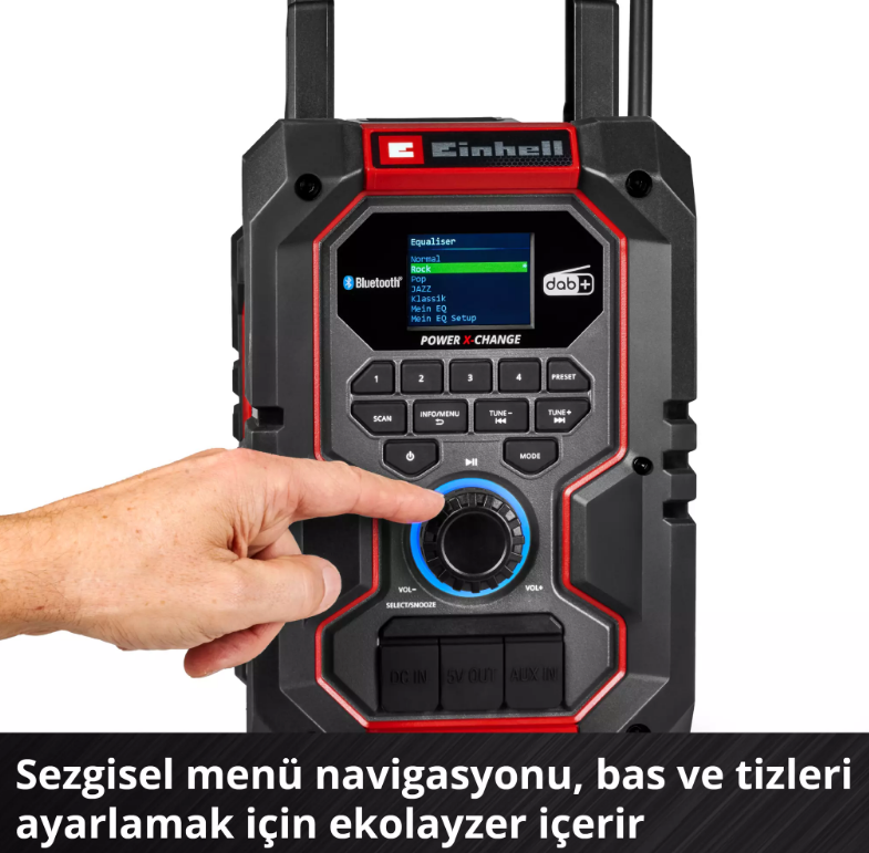 Einhell Te-Cr 18 Lİ Dab+FM/BT Solo Radyo 3407995