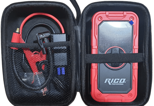 Rıco Akü Şoklama Şarjlı Hava Kompresörü 12000Mah 022-RC4073