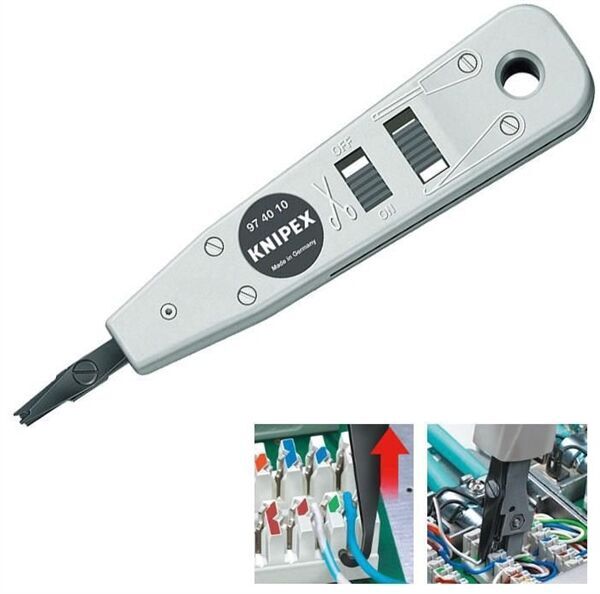 Knipex 974010 Telefon Krone Bıçağı 175 Mm