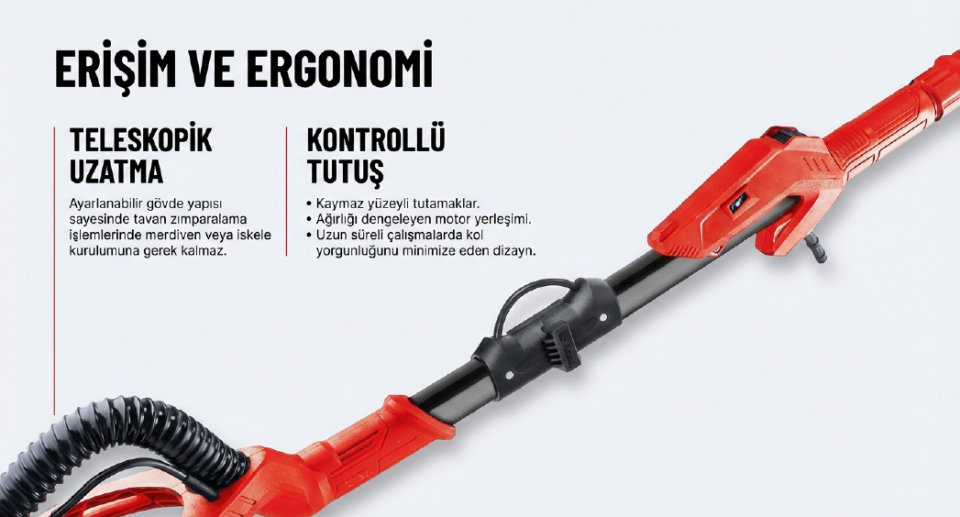 Attlas Ats750P Duvar Zımpara Makinası A0105037