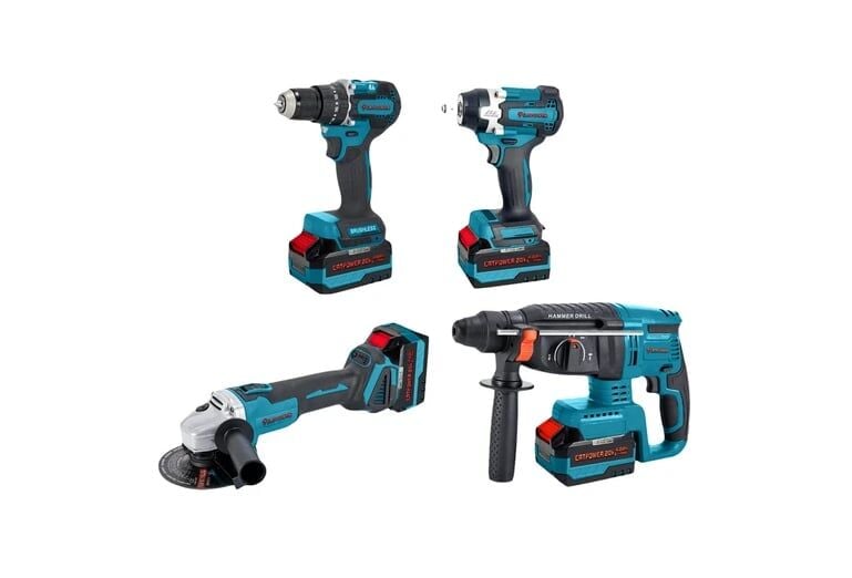 Catpower Kömürsüz Akülü 4'Lü Set 1580