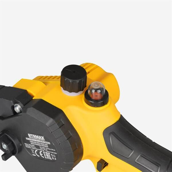 Rtrmax RTM9122 Akülü Budama Testeresi Kömürsüz Motor 150MM 2x2,0 Ah Akü